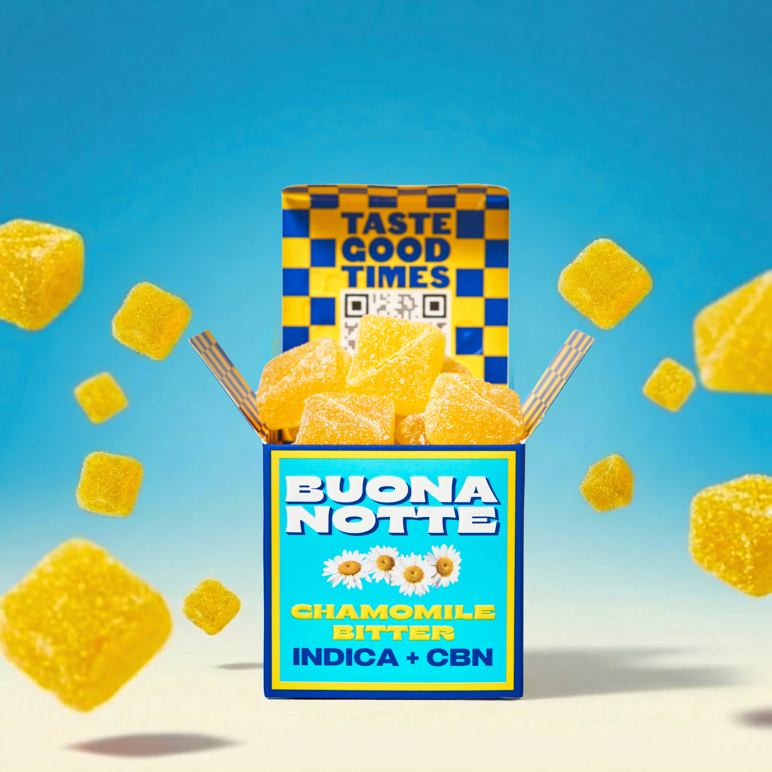 Buona Notte Chamomile Bitter – THC & CBN Sleep Gummies – saymammamia