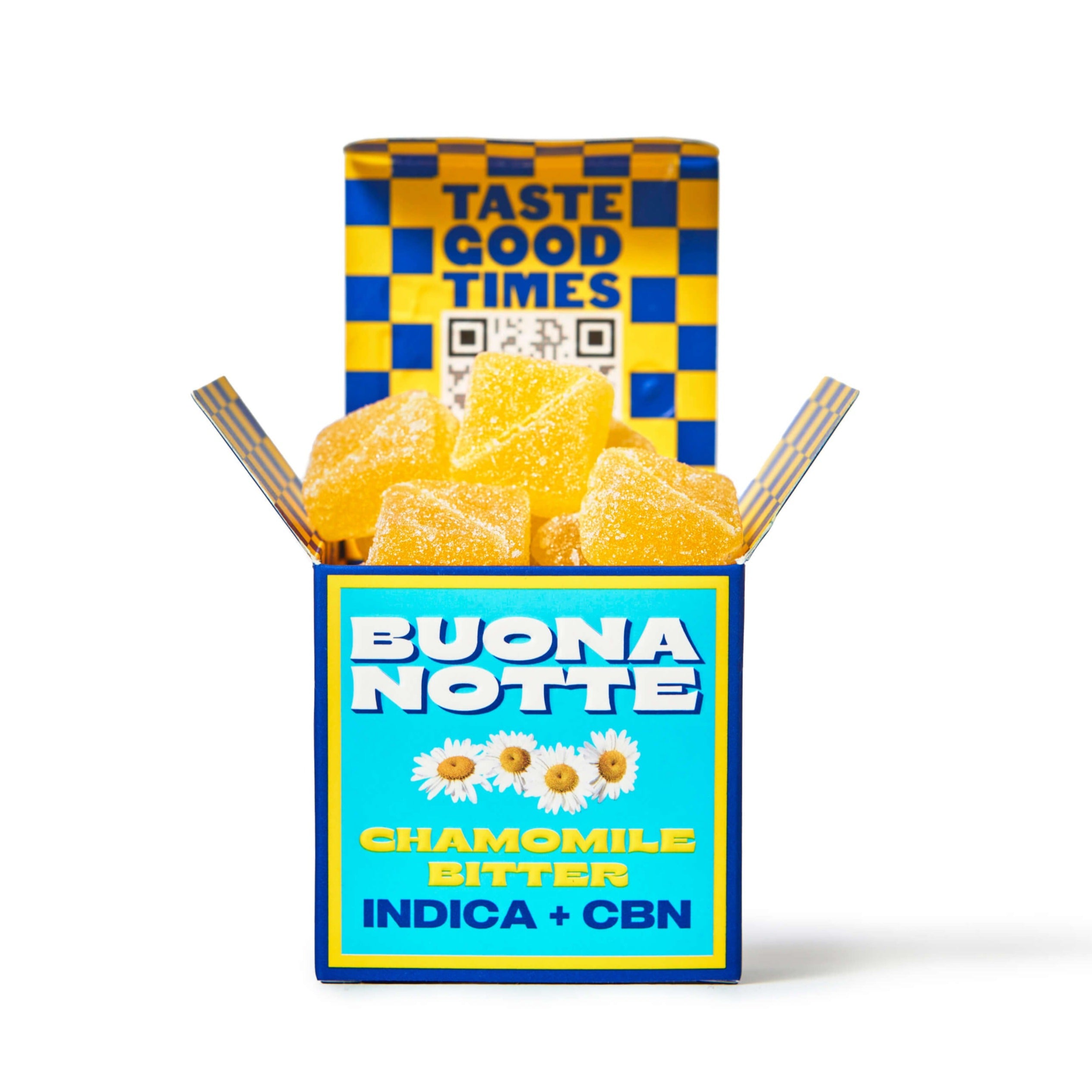 Buona Notte Chamomile Bitter – THC & CBN Sleep Gummies – saymammamia